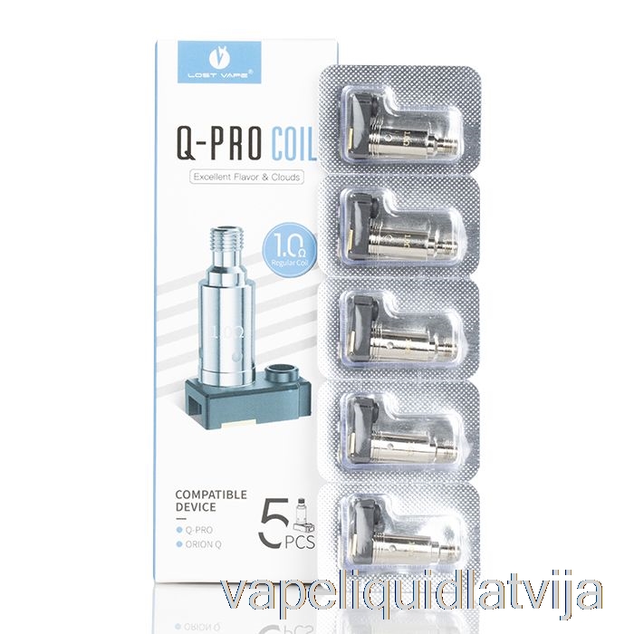 Pazaudētas Vape Orion Q-pro Rezerves Spoles 1.0ohm Q-pro Regulāra Spole Vape šķidrums